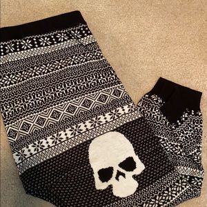 Iron Fist harem skull pants